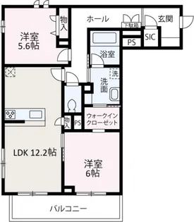 ステラヒルズ【403号室】の間取り