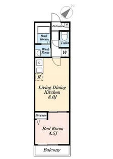 PALMIER【2階】の間取り