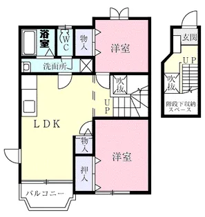 パル・コーポ【2階】の間取り