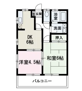 レジデンス・パートⅠ【101号室】の間取り