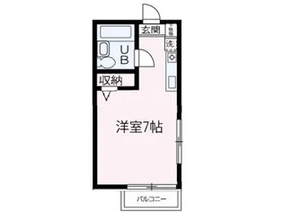 メゾンドプロスペアⅡ【201号室】の間取り