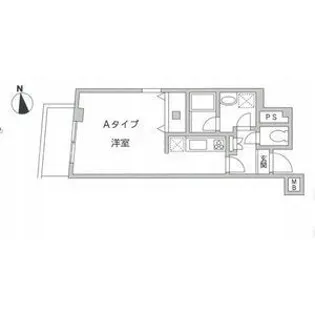 メープルハイツ【301号室】の間取り