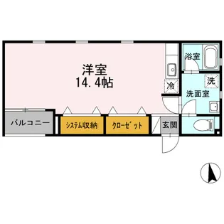ROCA【1階】の間取り