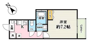カフーティーダ和光市【3階】の間取り