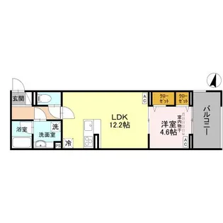 D-Sereno志木柏町【2階】の間取り