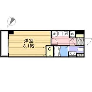 登戸N・Tステージ【8階】の間取り