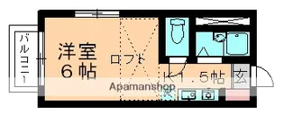 プラスパー星久喜【201号室】の間取り