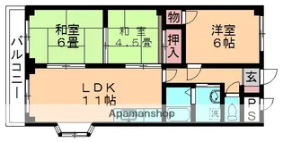 祐光ビル【301号室】の間取り