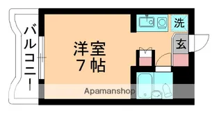 ラ・ペール【405号室】の間取り