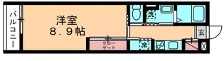 リブリ・CASA TRES【1階】の間取り