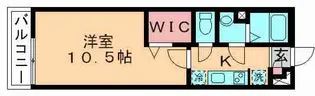 リブリ・貝塚【1階】の間取り