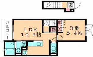 レンカ【2階】の間取り