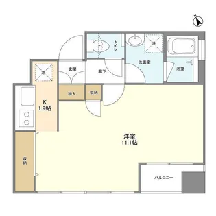 シルバラード【2階】の間取り