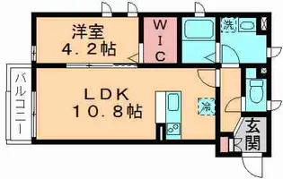 FELICITY(フェリシティ)【2階】の間取り