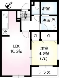 ラウルス3【1階】の間取り