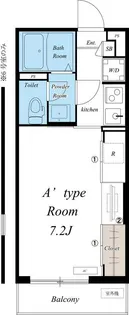 リブリ・ルームス新千葉【1階】の間取り