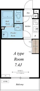 リブリ・長洲【2階】の間取り
