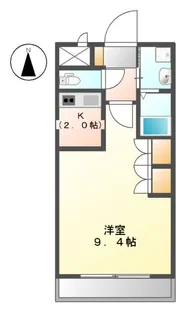 ティアラ【1階】の間取り