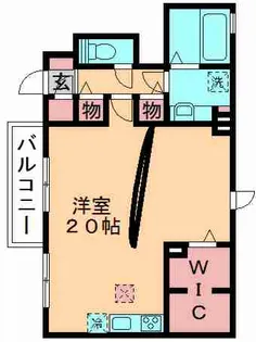 フロレスタ【1階】の間取り