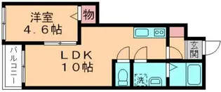 クレストⅢ【1階】の間取り