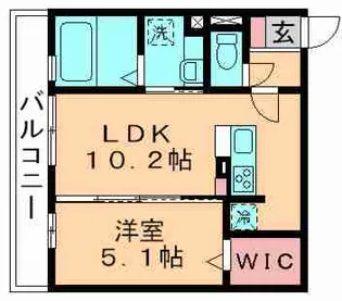 チェリーハイム B棟【2階】の間取り