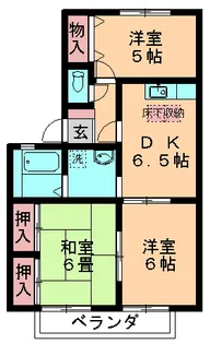 ラフィネ FG【1階】の間取り