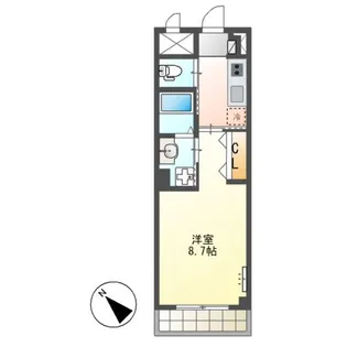 エビデンス【4階】の間取り