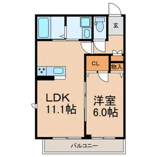 Y S (ワイズ)【2階】の間取り