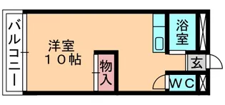 ニュー今井堂マンション【00202号室】の間取り