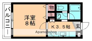 ヒカリマンション(SB)【303号室】の間取り