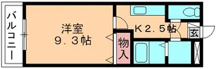 ルミナスワン【1階】の間取り