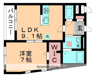 ドエルハウス(SB)【1階】の間取り