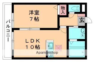 ボヌール・K【1階】の間取り