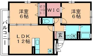 ガーデンパレス【3階】の間取り
