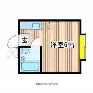 ララ千葉【2階】の間取り