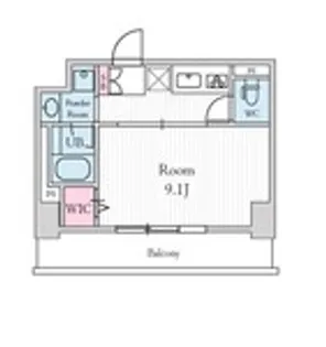KDXレジデンス千葉中央EAST【6階】の間取り