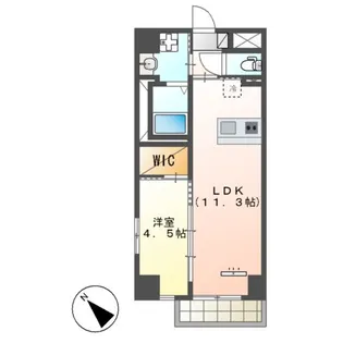 アーバンパレス【4階】の間取り