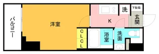 プライムメゾン千葉新町【6階】の間取り