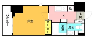 プライムメゾン千葉新町【7階】の間取り