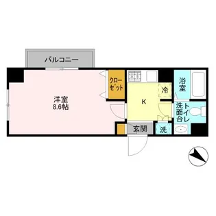 登戸N・Tステージ【4階】の間取り