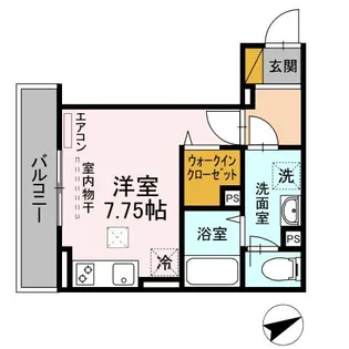 CASA FELICE【1階】の間取り