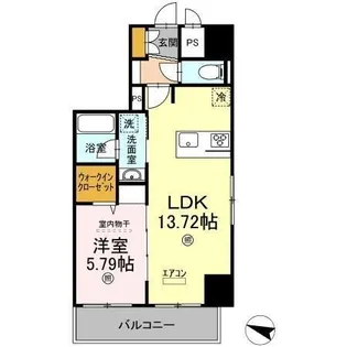BELTS SHINJUKU レジデンス【5階】の間取り