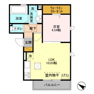 MAISON TAKIZAWA【1階】の間取り