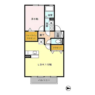 カンパーニュ C【2階】の間取り