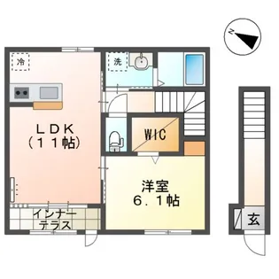 リノナル【2階】の間取り