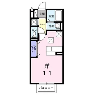 ちしろ台Ⅱ【1階】の間取り