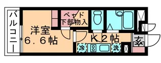 レオパレスヴィラフェリーチェ【1階】の間取り