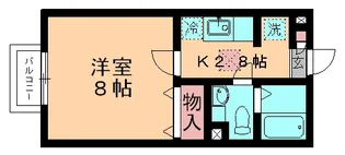 COZY VILLA【2階】の間取り