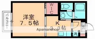 サンクジョワ【106号室】の間取り