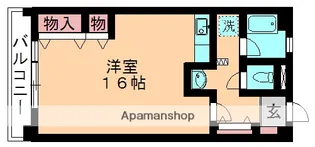 丹上ビル【402号室】の間取り